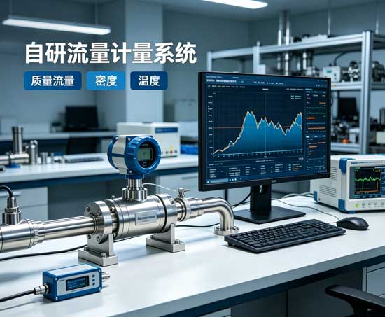 自研高性能科里奥利质量流量计核心变送器